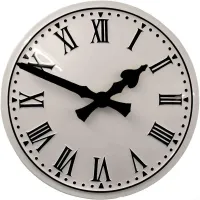 Birkenhead Outdoor Clock Service white dial